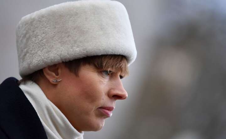 Kersti Kaljulaid / autor: PAP/EPA/PHILIPP GUELLAND