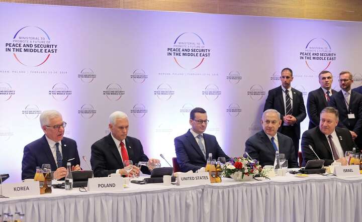 WARSZAWA KONFERENCJA BLISKOWSCHODNIA / autor: PAP/Paweł Supernak