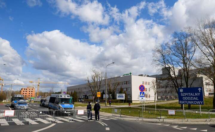 Szpital zakaźny w Poznaniu / autor: PAP/Jakub Kaczmarczyk
