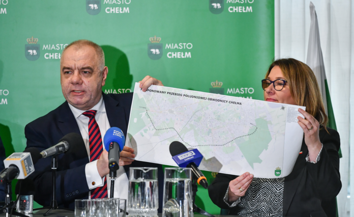 Jacek Sasin podczas konferencji prasowej / autor: PAP/Wojtek Jargiło
