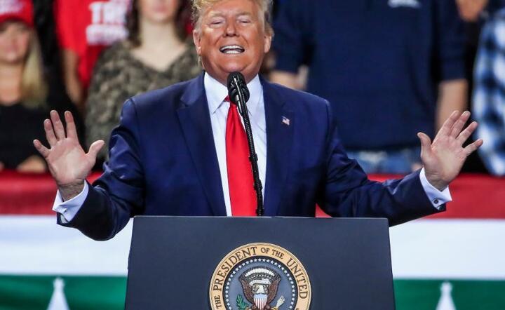 Donald Trump / autor: PAP/EPA/TANNEN MAURY