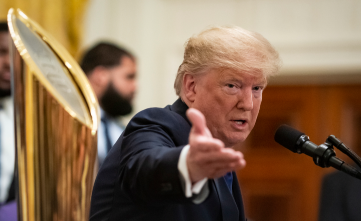 Donald Trump / autor: PAP/EPA/Al Drago / POOL