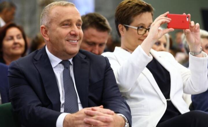 Grzegorz Schetyna i Katarzyna Lubnauer / autor: PAP/Rafał Guz