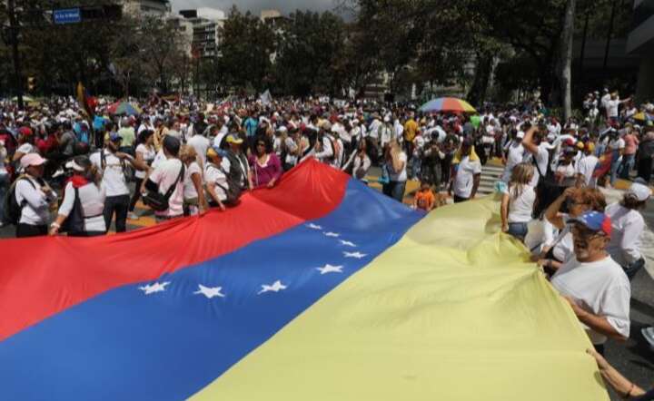 Wenezuela / autor: PAP/EPA/MIGUEL GUTIERREZ