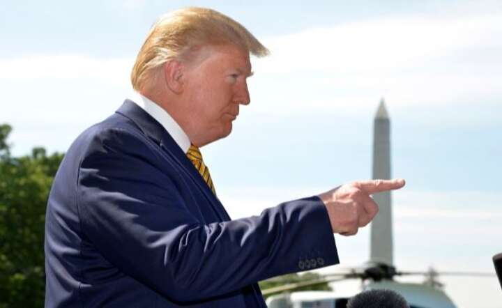 Donald Trump / autor: PAP/EPA/MIKE THEILER / POOL
