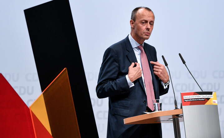 Friedrich Merz / autor: PAP/EPA/SASCHA STEINBACH