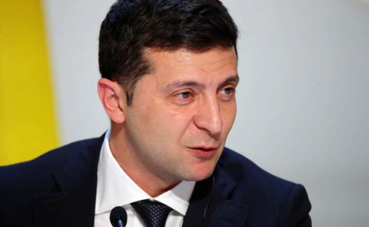 Wolodymyr Zełeński / autor: PAP/EPA/CHARLES PLATIAU / POOL
