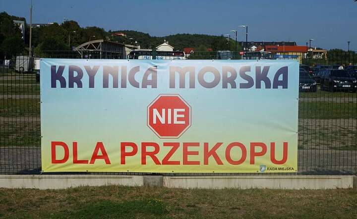 Charakterystyczne logo protestu przeciwko przekopowi / autor: Fratria
