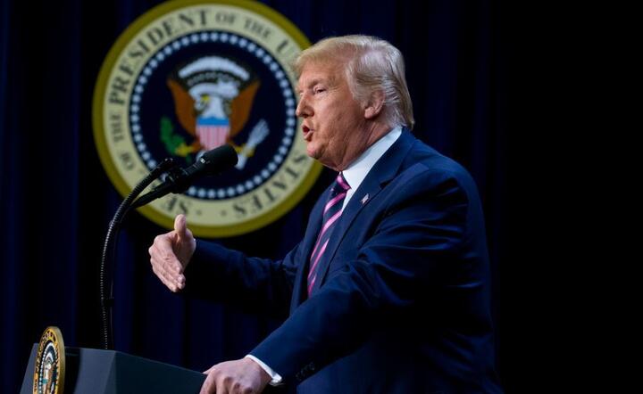 Donald Trump / autor: PAP/EPA/MICHAEL REYNOLDS / POOL