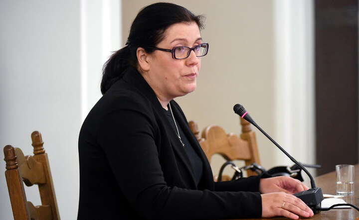B. prezes UOKiK Małgorzata Krasnodębska-Tomkiel/ fot: PAP/Bartłomiej Zborowski