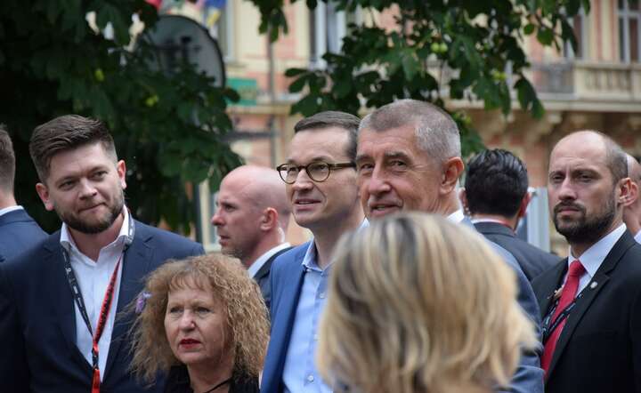 Premierzy Polski i Czech w Karlovych Varach / autor: fot. Fratria