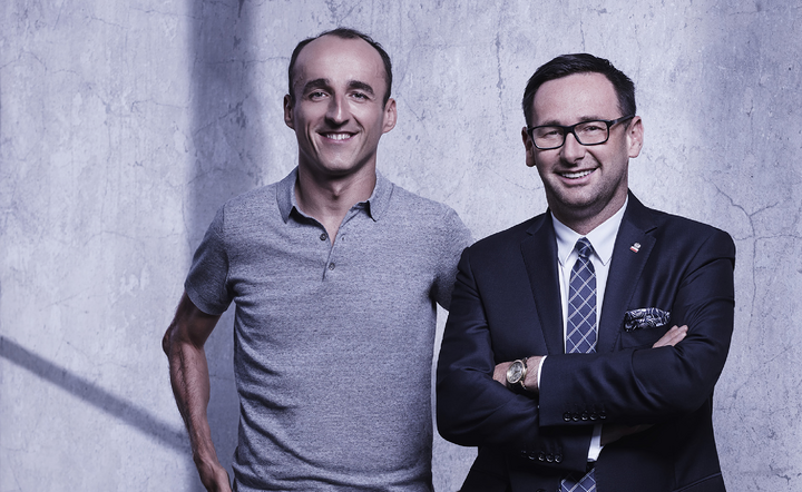 Robert Kubica i Daniel Obajtek / autor: Orlen