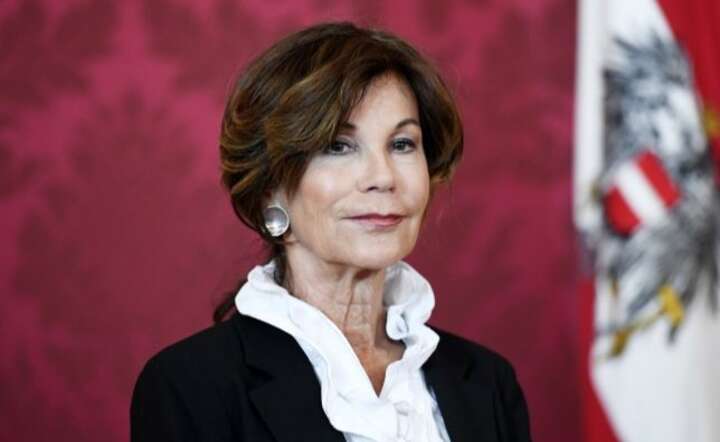 Brigitte Bierlein / autor: PAP/EPA/CHRISTIAN BRUNA