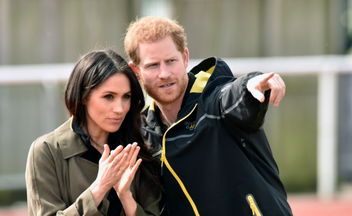 Harry i Meghan Markle / autor: PAP/EPA/NEIL MUNNS