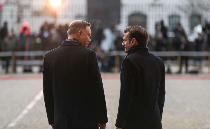 Andrzej Duda i Emmanuel Macron / autor: Kancelaria Prezydenta