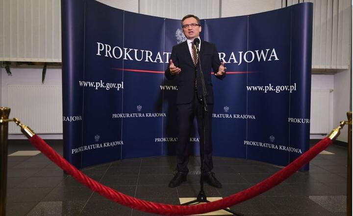 minister Zbigniew Ziobro / autor: PAP/Bartłomiej Zborowski / autor: minister Zbigniew Ziobro / autor: PAP/Bartłomiej Zborowski