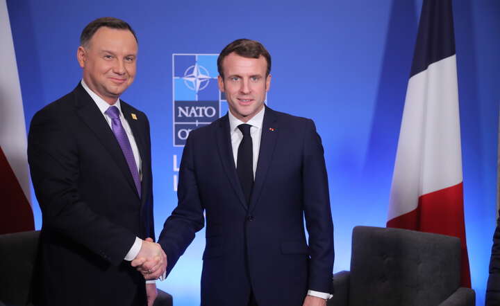 Prezydenci Polski i Francji / autor: PAP/Wojciech Olkuśnik