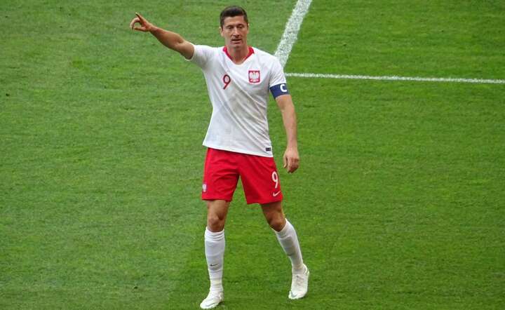 Robert Lewandowski jako kapitan reprezentacji Polski / autor: fot. Fratria / MK