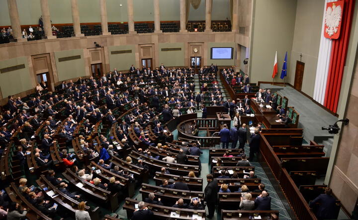 Prace sejmu / autor: PAP/Jakub Kamiński