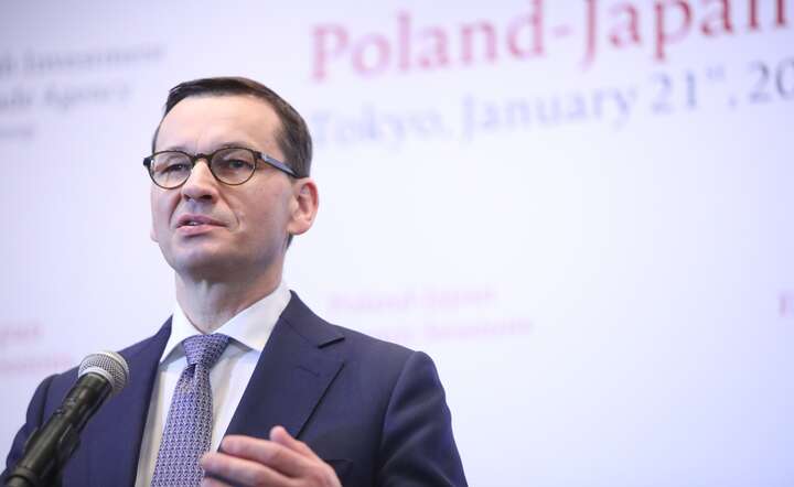 Premier Morawiecki w Japonii / autor: PAP/Leszek Szymański