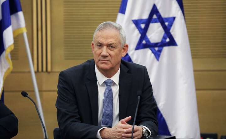 Benny Gantz / autor: PAP/EPA/ABIR SULTAN
