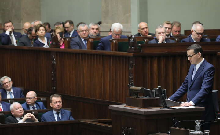 Expose premiera Mateusza Morawieckiego / autor: fot. PAP