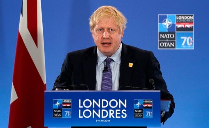 Boris Johnson / autor: PAP/EPA/WILL OLIVER / POOL