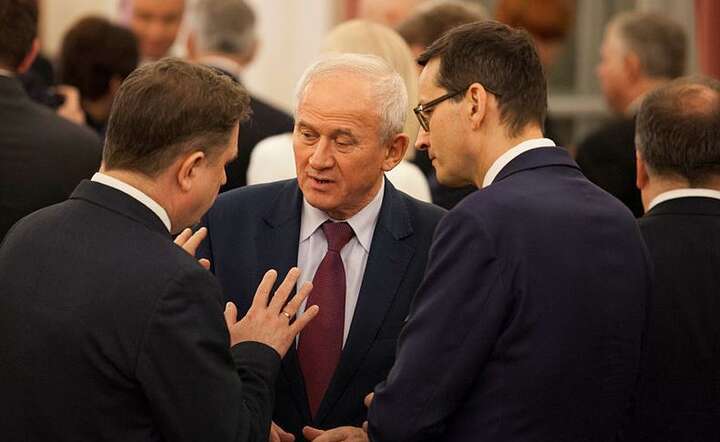Krzysztof Tchórzewski i Mateusz Morawiecki / autor: Fratria/Andrzej Wiktor