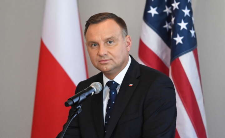 Prezydent RP Andrzej Duda podczas otwarcia Polskiego Tygodnia Biznesu i Innowacji / autor: PAP/Radek Pietruszka