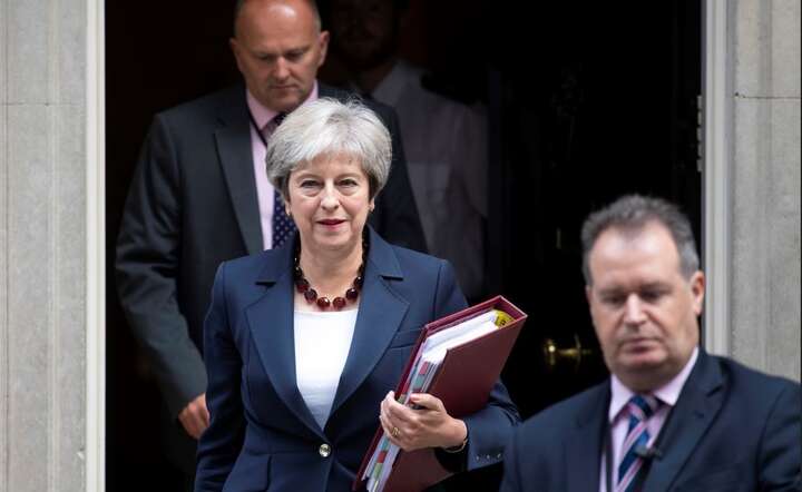 Premier Wielkiej Brytanii Theresa MAy / autor: PAP/EPA/WILL OLIVER