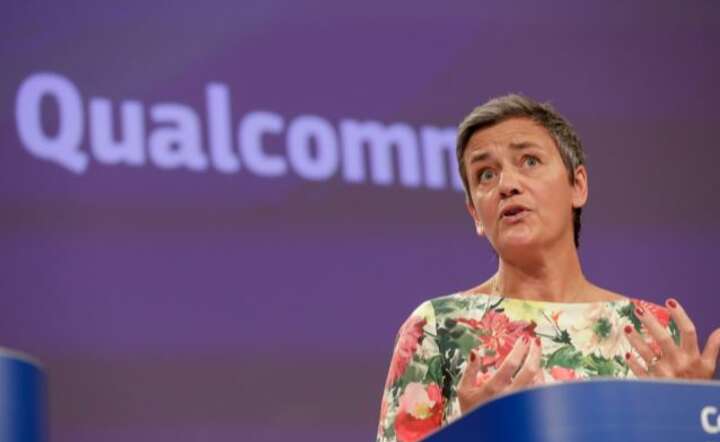 Margrethe Vestager / autor: PAP/EPA/STEPHANIE LECOCQ