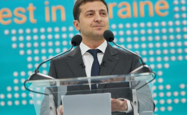 W. Zełenski / autor: twitter/Ukrinform