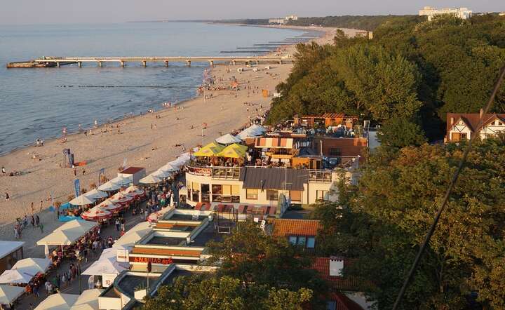 Plaża w Kołobrzegu / autor: Pixabay