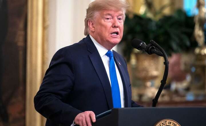 Donald Trump / autor: PAP/EPA/JIM LO SCALZO