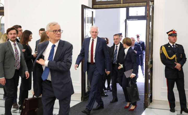 Jarosław Gowin / autor: Leszek Szymański/PAP