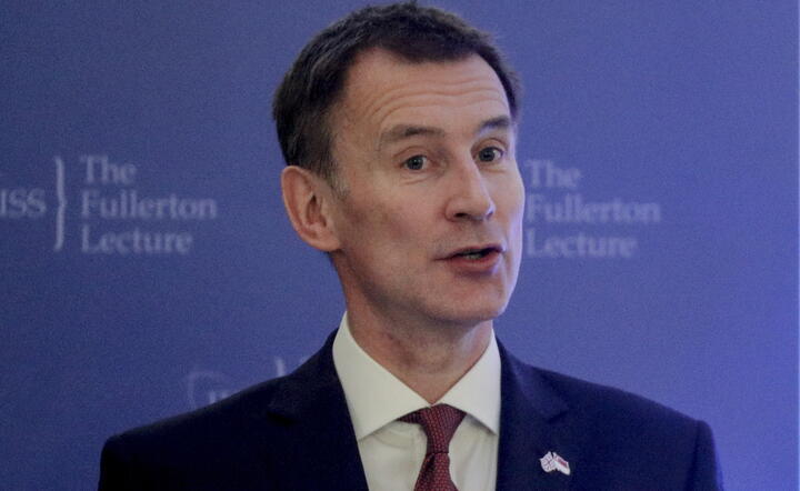 Jeremy Hunt / autor: PAP/EPA/WALLACE WOON