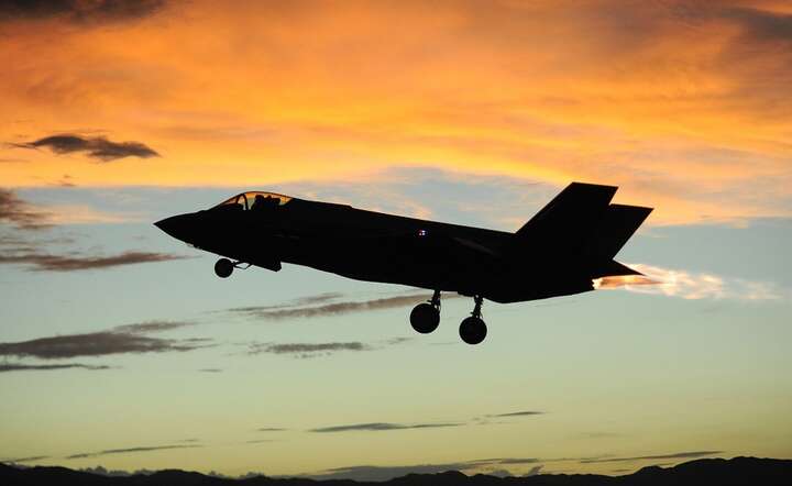 Myśliwiec USA typu F-35 / autor: Pixabay