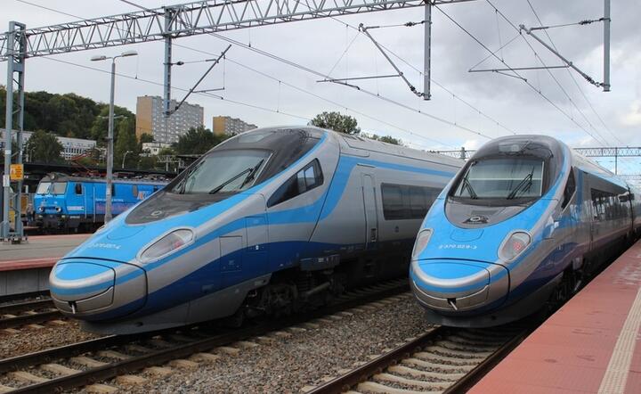 Składy Pendolino w barwach PKP Intercity / autor: Fratria / MK
