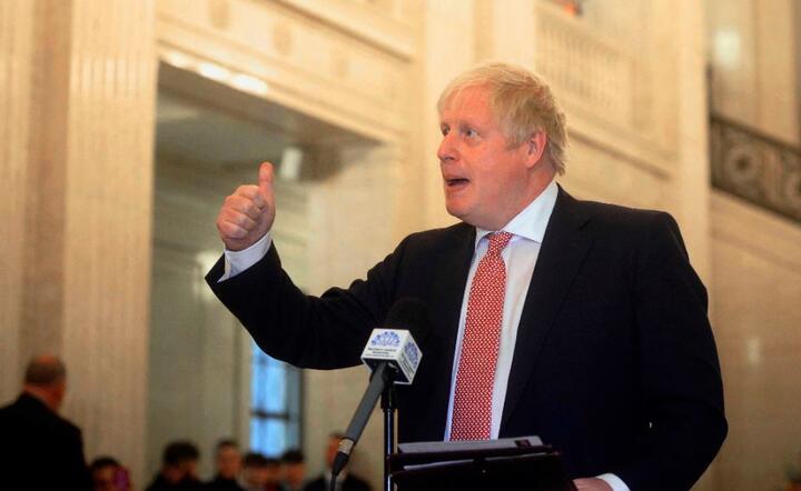 Boris Johnson / autor: PAP/EPA/MARK MARLOW