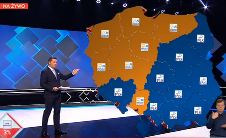 wygrana w województwach / autor: TVP Info