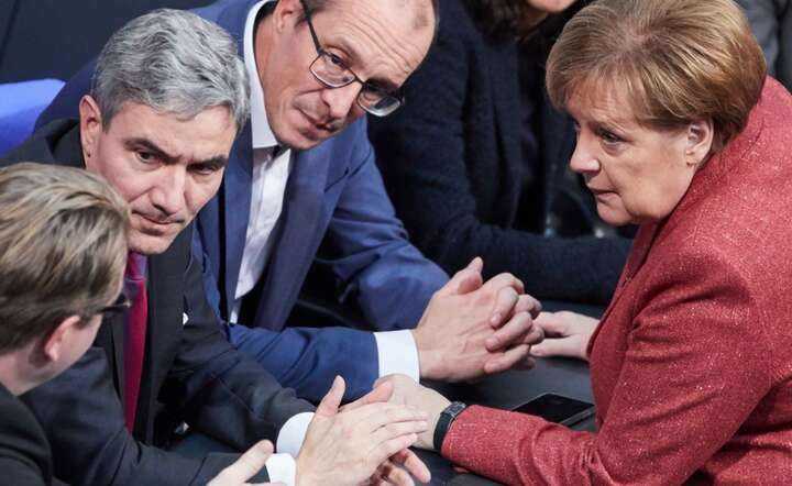 Merkel / autor: PAP/EPA/HAYOUNG JEON
