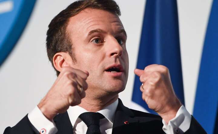 Emmanuel Macron / autor: PAP/EPA/ERIC FEFERBERG