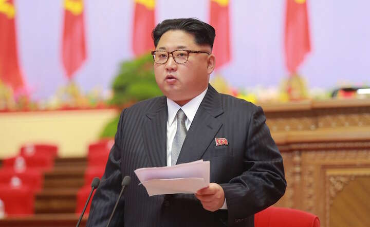 Kim Dzong Un, fot. PAP/EPA/KCNA