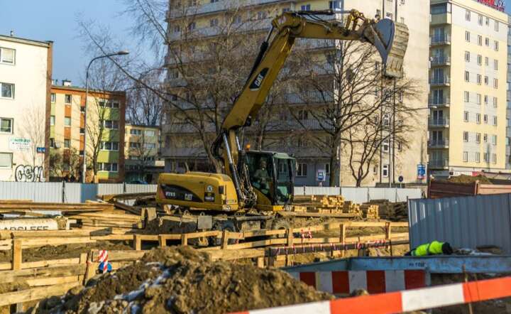 budowa odcinka na warszawskiej Woli