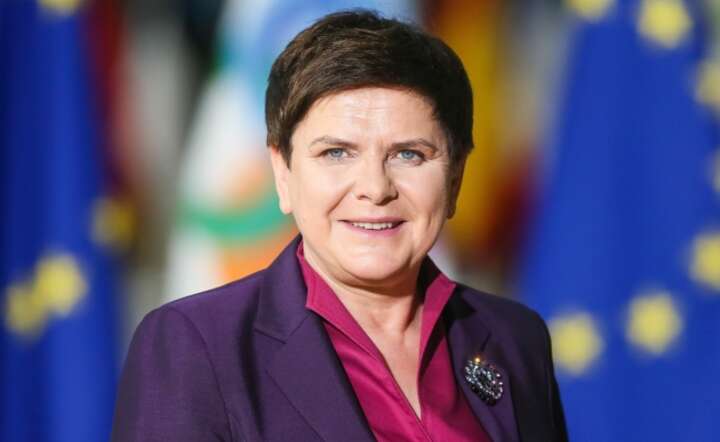 Premier Beata Szydło ma powody do zadowolenia / autor: fot. PAP/EPA/STEPHANIE LECOCQ