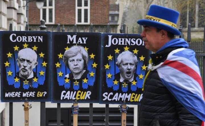 Brexit / autor: PAP/EPA/ANDY RAIN