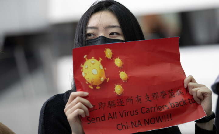 Protesty lekarzy w Hongkongu / autor: PAP/EPA