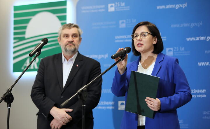Konferencja ARiMR / autor: PAP/Leszek Szymański