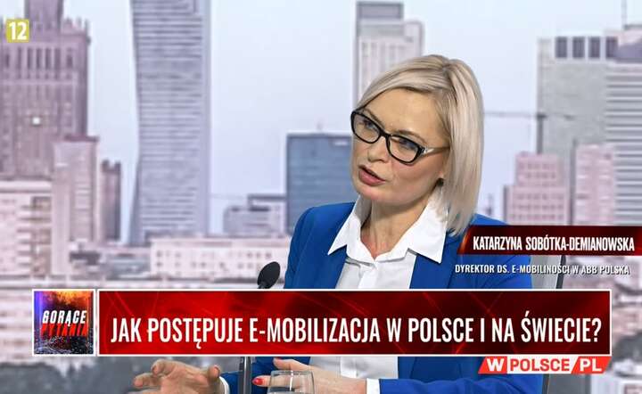 Katarzyna Sobótka-Demianowska, dyrektor ds. e-mobiliności w ABB Polska / autor: Fratria