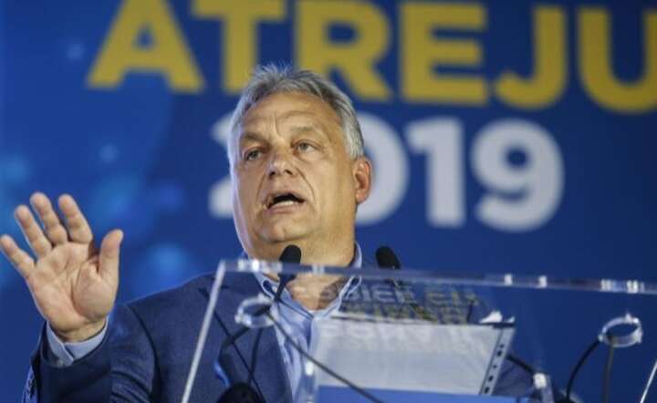 Viktor Orban / autor: PAP/EPA/Fabio Frustaci